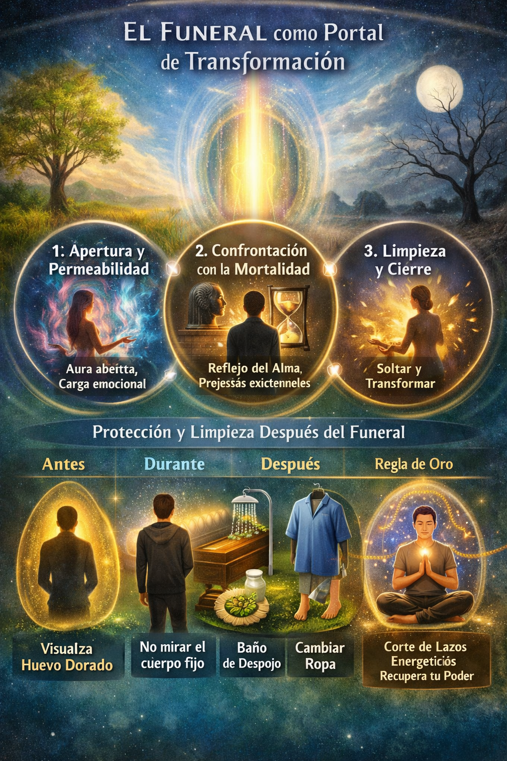 El funeral como portal de transformación
