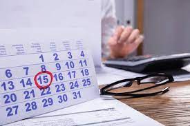 calendario dinero